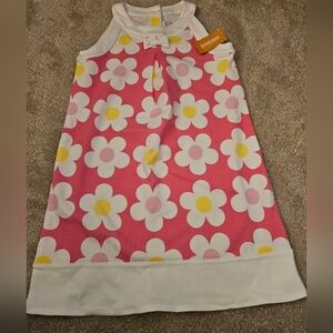 Gymboree Spring Floral Ponte Dress, Size 8, Pink And Yellow Floral